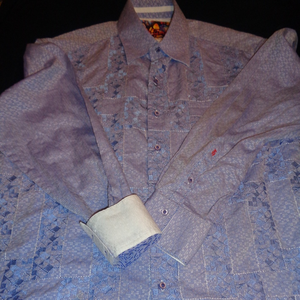 Robert Graham Signature Collection Dress Shirt L